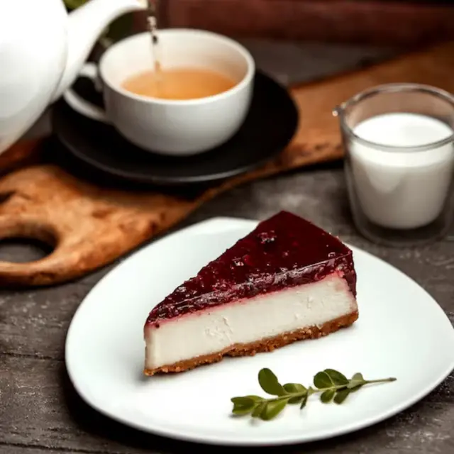 Mini cheesecake de frutas vermelhas