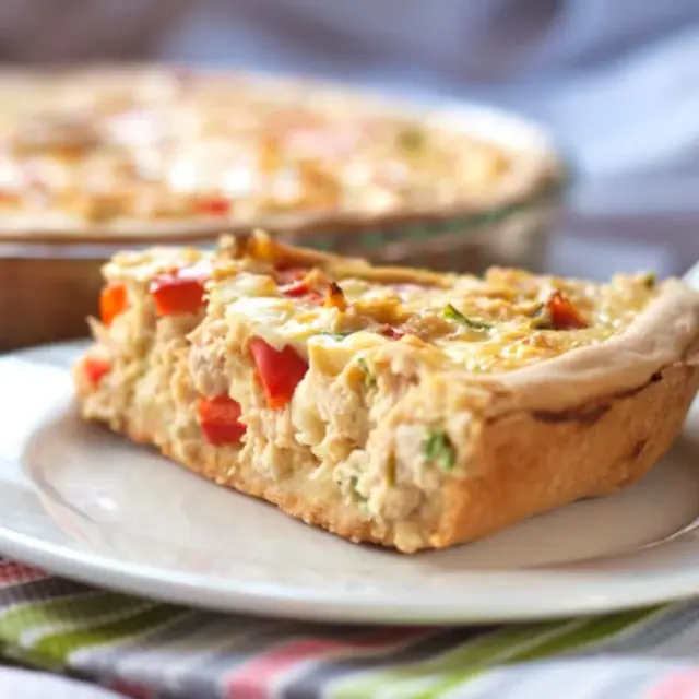 Torta de Frango Cremosa